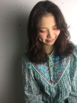 クリアーオブヘアー 栄南店(CLEAR of hair)&nbsp;【CLEAR】モーブカラー×くびれミディ