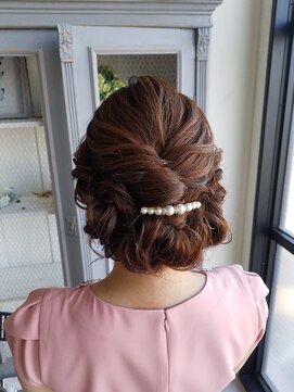 ワークスヘアー(WORKS HAIR) ゆるふわアレンジ