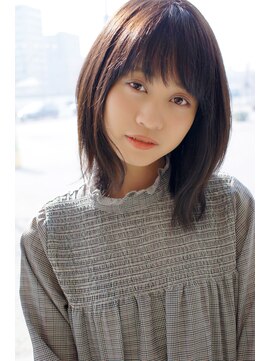 コワファースト 大分(COIFF1RST) 黒髮ボブだけど空気感、抜け感