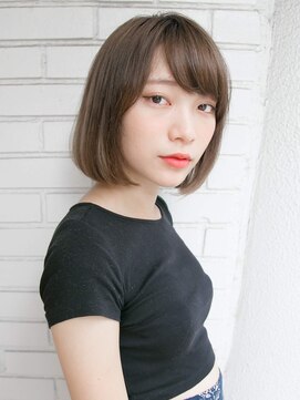 ルティア 池袋(Lutia) 流しバング ワンカールボブ