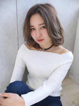 ラックスビー マーレ 沖縄うるま店(LUXBE mare) ナチュラル★外国人風ボブ【LUXBE mare うるま店】