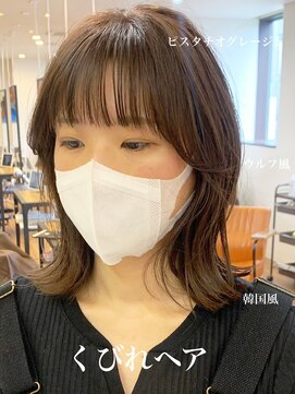 ノラキチジョウジ(NORA KICHIJOJI) #ウルフカット#韓国ヘア#エギョモリ#くびれ#ボブウルフ