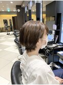 手ぐしでまとまるお手入れ簡単ショート★