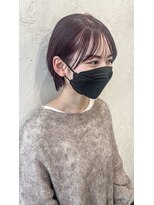 ヘアーサロン 6(hair salon) 15cm CUT マッシュショート