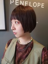 ペネロープ(Penelope) 【新宿penelope】前下がりショートボブ! 遠藤至