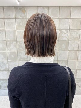 トゥコ(tuco) 切りっぱなし　ぷつっと　ボブ　前髪　ぷつっとボブ