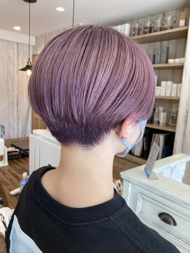 ナルム(naluM) ショート×ピンクパープル