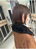 【坂本拓麻】大人耳かけショート/ぱっつんボブ/小顔丸みショート