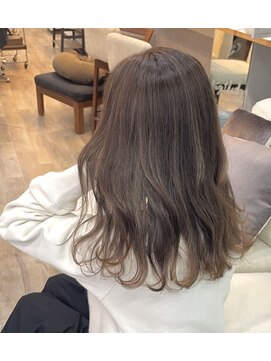 スラッシュ(SLASH) 髪質改善/グレージュ/透明感カラー/ナチュラル/艶髪