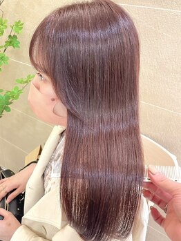 【浦和駅西口徒歩3分】美髪になりたい方のための髪質改善ストレート!柔らかく、指通りなめらかなうる艶髪へ