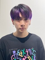 メンズサロン ゴールド 名古屋(GOALD)&nbsp;ツイストスパイラル波打ちスパイラルセンターパート刈り上げ束感