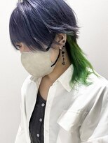 トーン(TONE)&nbsp;ラベンダー＋グリーン /セクションカラー