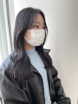 ザックラフィネ(ZACC raffine) グレーベージュ/レイヤーロング