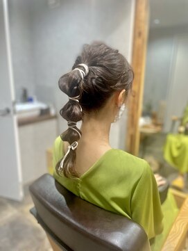 ベルトオブヴィーナス(Belt of venus) ポニーアレンジ