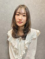 サロンド アクトレス 恵比寿店(salon de actress) フェイスレイヤー　内巻き