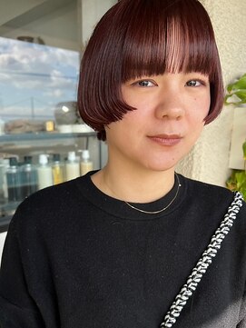 フィルム(FiLMs) 頬ラインボブ/ピンクブラウン/モードクラシックStyle