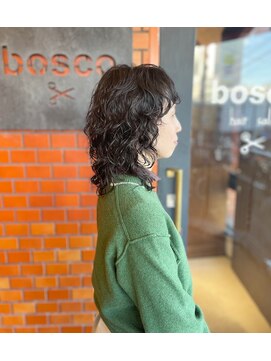 ボスコ 下北沢店(bosco) マッシュウルフパーマ☆koyama