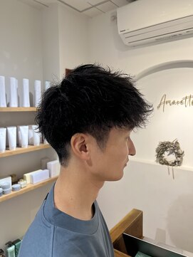 アマレット(Amaretto) 波巻きショート