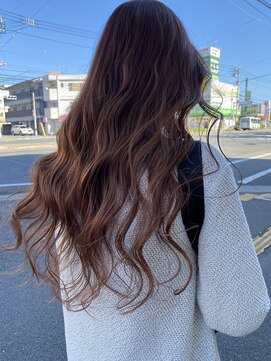 プルメリアドット(Plumeria.) オレンジベージュ