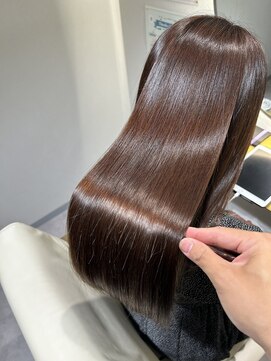 アンサー(answer) "髪質改善で叶える"  美髪ストレート『銀座/個室』