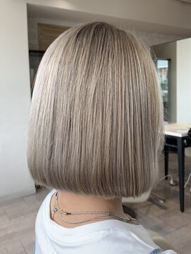 サロンドジョー(salon de joe) ケアブリーチダブルカラーインナーカラーハイトーン髪質改善