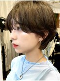20代30代40代50代大人ナチュラルレイヤーショートボブ