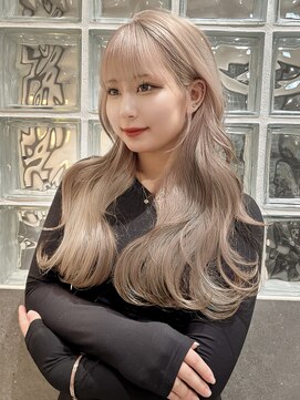 ロンド ジュルード 名古屋(Lond jeloud) ブリーチ2回でできるミルクティーベージュ