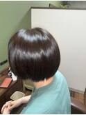 ショートボブ短め