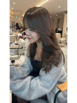 エヌ 武庫之荘店(enu) #韓国風顔周りレイヤー#ザクザクレイヤー