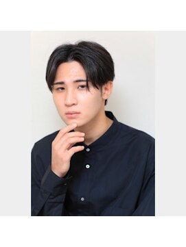 メンズウィル バイ スヴェンソン 上野スポット(MEN'S WILL by SVENSON) ナチュラルマッシュセンターパート