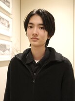 ネロ ヘアサロン ネイビー 渋谷(NERO HAIRSALON NAVY)&nbsp;【田中春佳】ナチュラルセンターパート　メンズカット