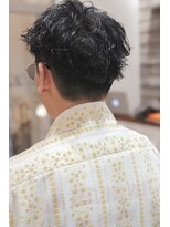 ライズ ヘア ブランド スウェル(RISE HAIR BRAND SWELL)&nbsp;ツーブロック風の刈り上げ×無造作ヘア