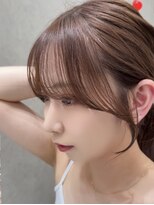 ロンド レア 天神大名店(Lond Le’a)&nbsp;イヤリングカラー/外ハネボブ /縮毛矯正/レイヤーボブ/艶髪