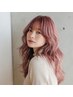 カット+ブリーチ+カラー+髪質改善トリートメント　￥22260
