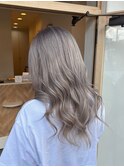 ブリーチカラー　グレーシルバー　Issy
