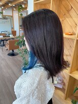 レシピ アリエ(recipe allier)&nbsp;インナーカラーブルー/パープル