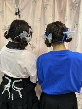 ボイボイ(boiboi) 編みかけお団子ツイン