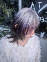 イエナ 渋谷(IENA)&nbsp;デザインカラーケアブリーチダブルカラーパープルラベンダー