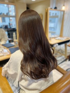 ラボヌール ヘアー エクラ(La Bonheur hair eclat) 王道ブラウンカラー