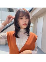 トリコ トウキョウ アヴェダ 表参道店(tricot TOKYO AVEDA)&nbsp;ロングレイヤー/顔まわりレイヤー/レイヤーカット/ウェーブヘア