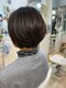 ヘアメイクルーボ(HAIR MAKE Lu bo)の写真/【早稲田駅徒歩1分】気になる白髪もダメージレスに染まる♪艶感×透明感で、大人の上品カラーを実現。