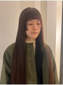 ロング　髪質改善　カラー　【unico 川崎】工藤梨花