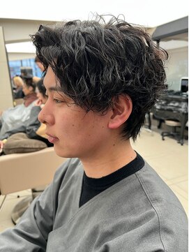 ピークアブー ワン(PEEK-A-BOO ONE) メンズパーマツイストスパイラルメンズショート