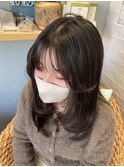 顔まわりレイヤー　ワンカールアレンジ
