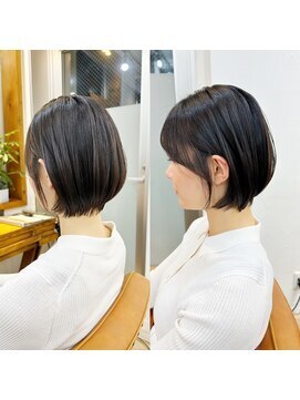 ニューライン 豪徳寺 山下(New-Line) 大人かわいいショートボブ