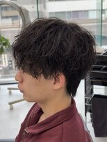 ゴート(GOATO)&nbsp;シャドウパーマ マッシュ 鹿児島メンズ