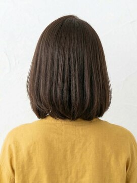 と和 巣鴨 【50代艶ボブ】ワンレン＆モカブラウンで白髪カバー