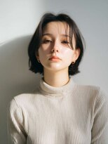 シェル 吉祥寺(shell)&nbsp;くびレイヤーエモージュグレージュカラーくびれショート/吉祥寺