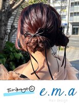 エマヘアデザイン(e.m.a Hair design) ツインアレンジ
