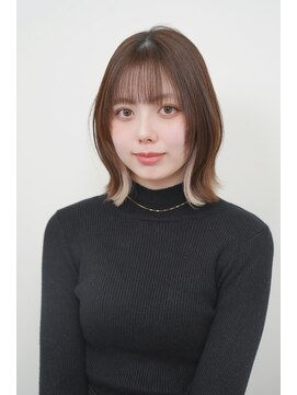 ニューヨークニューヨーク ピオレ姫路店(NYNY) ボブ×外ハネ×インナーカラー